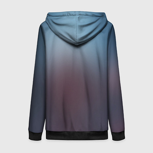 Женская толстовка на молнии Axe / 3D-Черный – фото 2