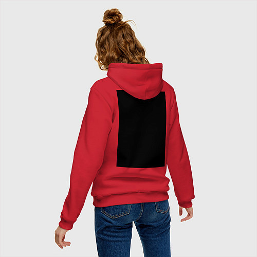 Женская толстовка-худи 21 Top: Yellow Trench / Красный – фото 4