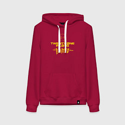 Толстовка-худи хлопковая женская TOP: BANDITO, цвет: маджента