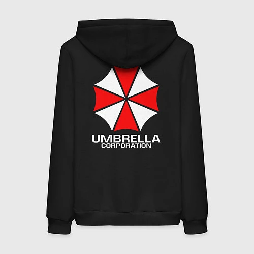 Женская толстовка-худи UMBRELLA CORP / Черный – фото 2