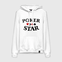 Женская толстовка-худи Poker Star