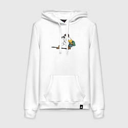 Женская толстовка-худи Девушка фотограф за работой