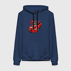 Женская толстовка-худи Lancer Evolution 8