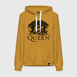 Женская толстовка-худи Queen - logo