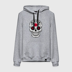 Женская толстовка-худи Japan skull