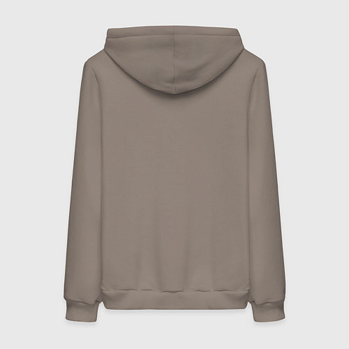 Женская толстовка-худи Свободен занят продюсер / Утренний латте – фото 2