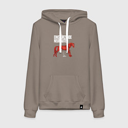 Женская толстовка-худи Einstrzende Neubauten - Horse