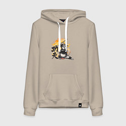 Женская толстовка-худи Кунгфу панда По воин дракона