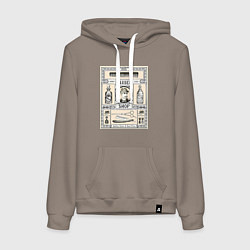 Женская толстовка-худи Барбер эстетика