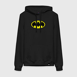 Женская толстовка-худи Batman logo