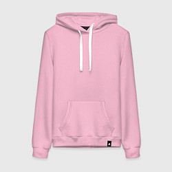 Толстовка-худи хлопковая женская Лого 30 Seconds to Mars, цвет: светло-розовый