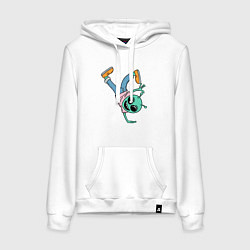 Женская толстовка-худи Инопланетянин брейкдансер