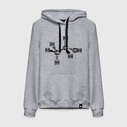 Женская толстовка-худи Химическая формула спирт