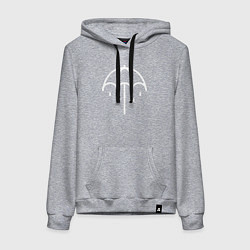 Толстовка-худи хлопковая женская BMTH Symbol, цвет: меланж