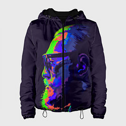 Куртка с капюшоном женская McGregor Neon, цвет: 3D-черный