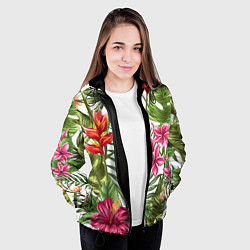 Куртка с капюшоном женская Фэшн 6, цвет: 3D-черный — фото 2