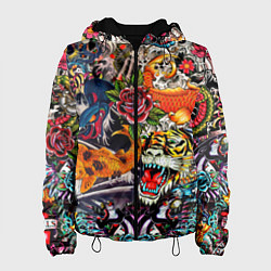 Женская куртка Dsquared tatoo