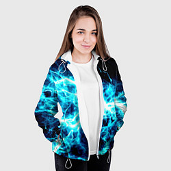 Куртка с капюшоном женская Energy, цвет: 3D-белый — фото 2