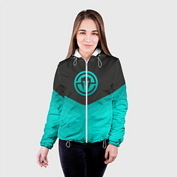 Куртка с капюшоном женская Immortals Uniform, цвет: 3D-белый — фото 2