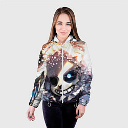 Куртка с капюшоном женская Sans and snow, цвет: 3D-белый — фото 2