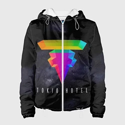 Куртка с капюшоном женская Tokio Hotel: New Symbol, цвет: 3D-белый