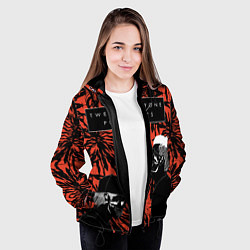 Куртка с капюшоном женская Twenty One Pilots, цвет: 3D-черный — фото 2