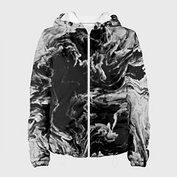 Куртка с капюшоном женская Vortex gray, цвет: 3D-белый