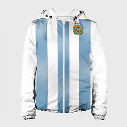 Куртка с капюшоном женская Сборная Аргентины: ЧМ-2018, цвет: 3D-белый