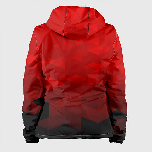 Женская куртка FC Man UTD: Red Poly / 3D-Черный – фото 2