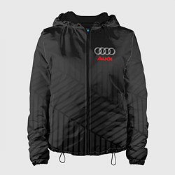 Куртка с капюшоном женская Audi: Grey Collection, цвет: 3D-черный