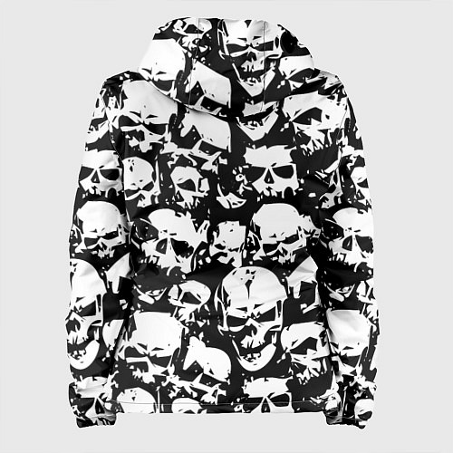 Женская куртка Черепа ужаса / 3D-Черный – фото 2