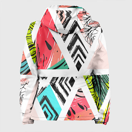 Женская куртка Тропическое ассорти / 3D-Черный – фото 2