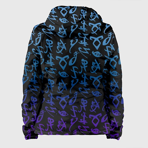 Женская куртка Blue Runes / 3D-Черный – фото 2