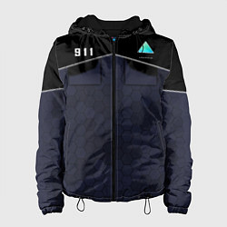 Куртка с капюшоном женская Detroit: COP 911, цвет: 3D-черный