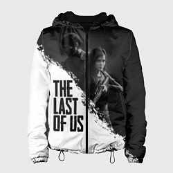 Куртка с капюшоном женская The Last of Us: White & Black, цвет: 3D-черный