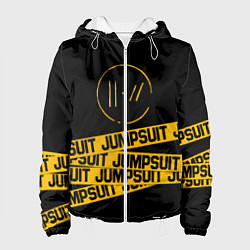 Куртка с капюшоном женская Twenty One Pilots: Jumpsuit, цвет: 3D-белый