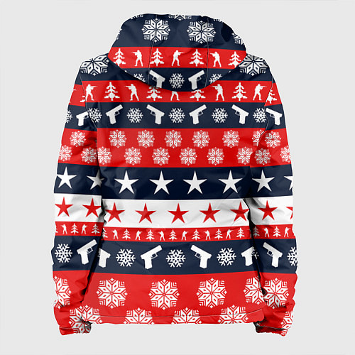 Женская куртка CS:GO New Year / 3D-Черный – фото 2