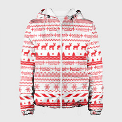 Куртка с капюшоном женская Horizon Zero Dawn: New Year, цвет: 3D-белый