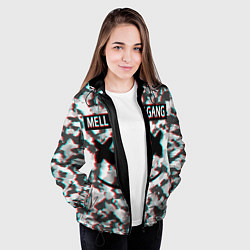 Куртка с капюшоном женская Mell x Gang, цвет: 3D-черный — фото 2