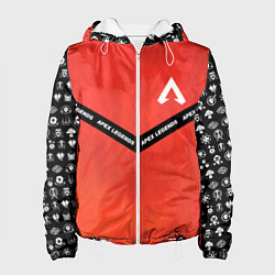 Куртка с капюшоном женская Apex Legends: Gamer, цвет: 3D-белый