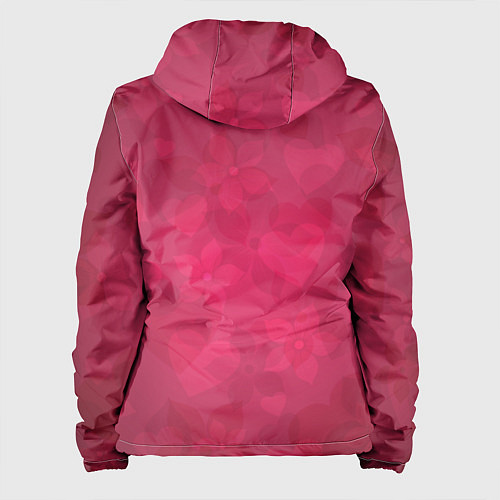 Женская куртка Любовь и счастье / 3D-Черный – фото 2