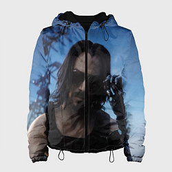 Куртка с капюшоном женская Киану Ривз, цвет: 3D-черный