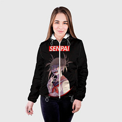 Куртка с капюшоном женская Senpai My Hero Academia, цвет: 3D-белый — фото 2