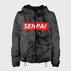 Куртка с капюшоном женская SENPAI, цвет: 3D-черный