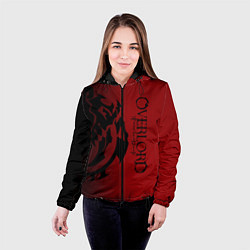 Куртка с капюшоном женская Overlord, цвет: 3D-черный — фото 2