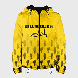 Куртка с капюшоном женская Billie Eilish: Yellow Autograph, цвет: 3D-черный