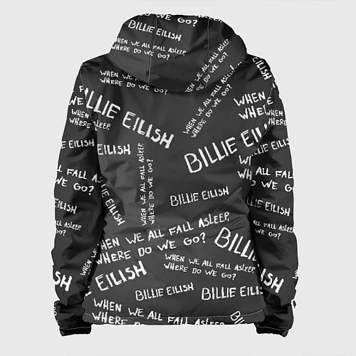 Женская куртка BILLIE EILISH: Where Do We Go / 3D-Черный – фото 2