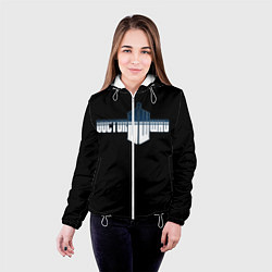 Куртка с капюшоном женская Doctor Who, цвет: 3D-белый — фото 2