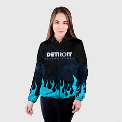 Куртка с капюшоном женская DETROIT: BECOME HUMAN, цвет: 3D-черный — фото 2