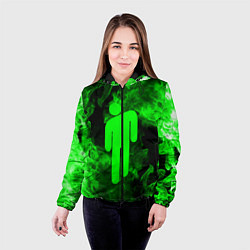 Куртка с капюшоном женская BILLIE EILISH, цвет: 3D-черный — фото 2
